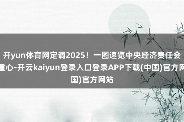 开yun体育网定调2025！一图速览中央经济责任会议重心-开云kaiyun登录入口登录APP下载(中国)官方网站